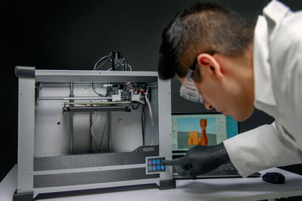 A2200 3D Printer In Use